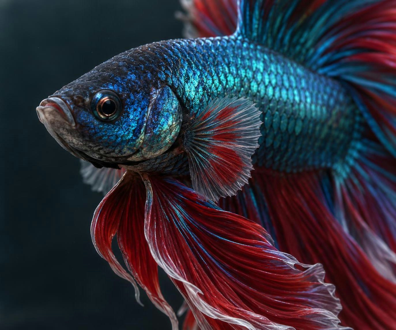 02 / Anatomy: The head study informs the mouth, eye, gill seam and transition from small facial scales to the flank.